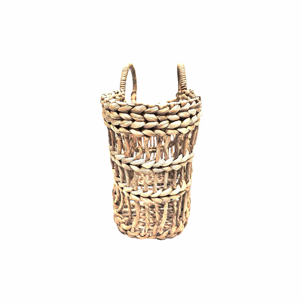 Handmade Natural Wicker Market Shopper Basket