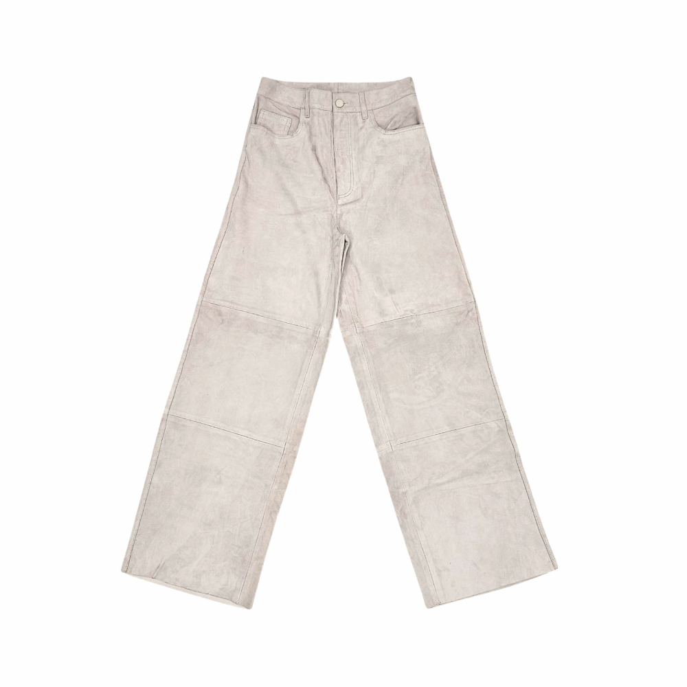 Suede Wide Leg Trousers - H&M - Re:Velvet