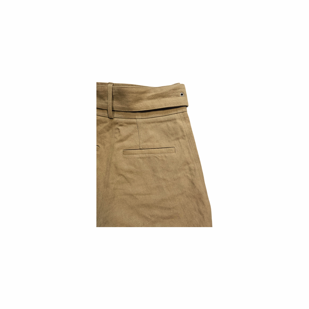 Rétro Style High Waist Belted Shorts - IRO