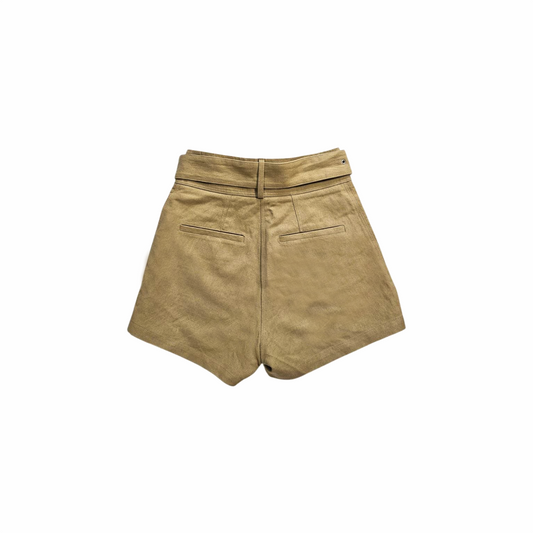 Rétro Style High Waist Belted Shorts - IRO