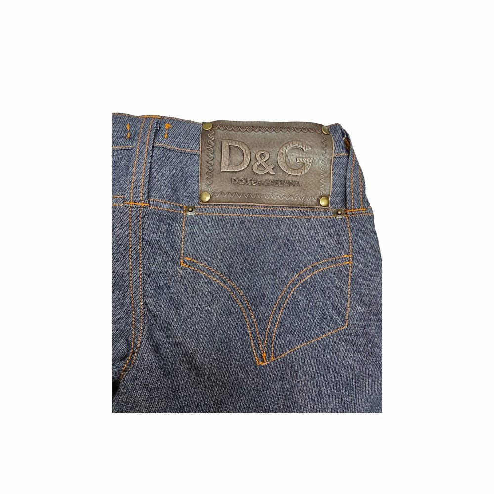 Raw Denim Flare Jeans - Dolce & Gabbana - Re:Velvet