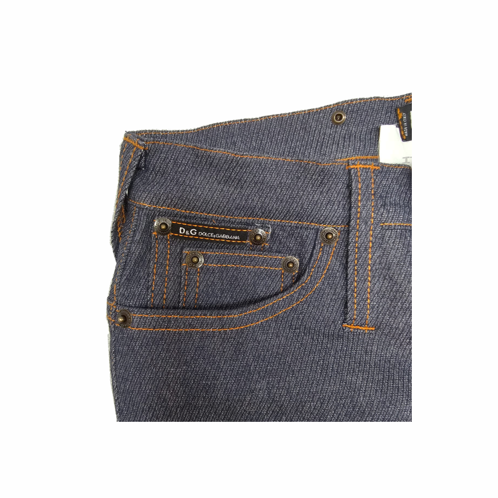 Raw Denim Flare Jeans - Dolce & Gabbana - Re:Velvet