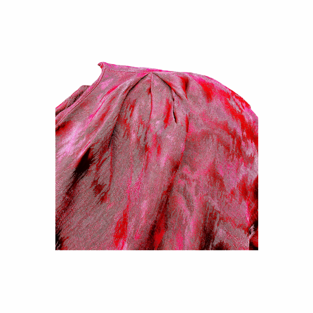 Jacquard Ruffle Raw Hem Dress - Isabel Marant - Re:Velvet