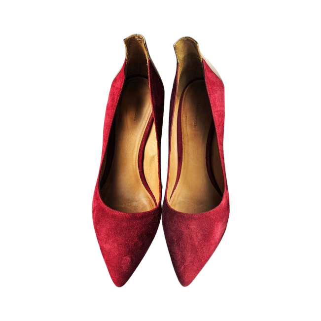 Dual Tone Suede Pump Shoes - Isabel Marant - Re:Velvet