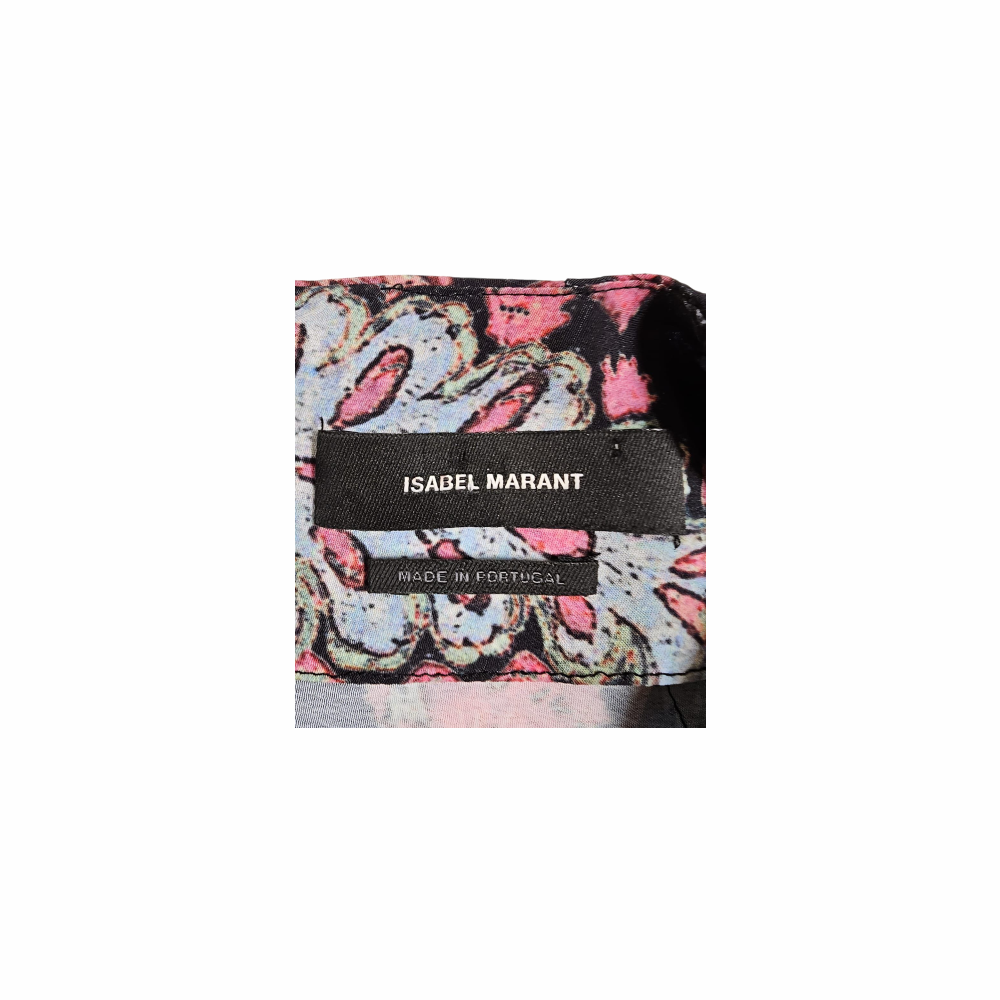 Bohemian Floral Print Asymmetric Dress - Isabel Marant