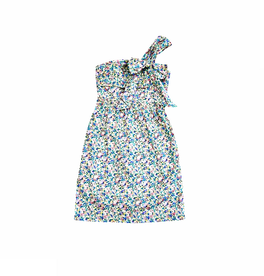 Liberty One Shoulder Bustier Dress - J.Crew