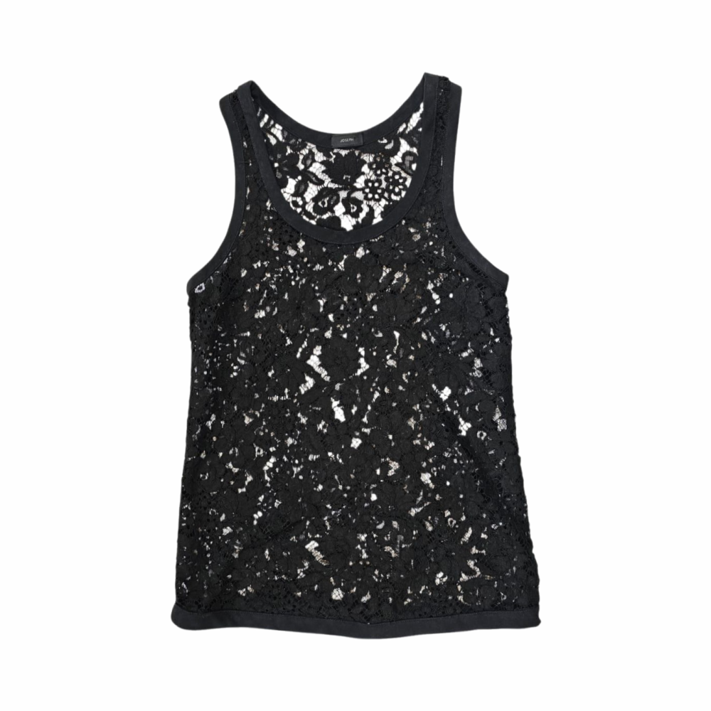 Floral Lace Sleeveless Top - Joseph