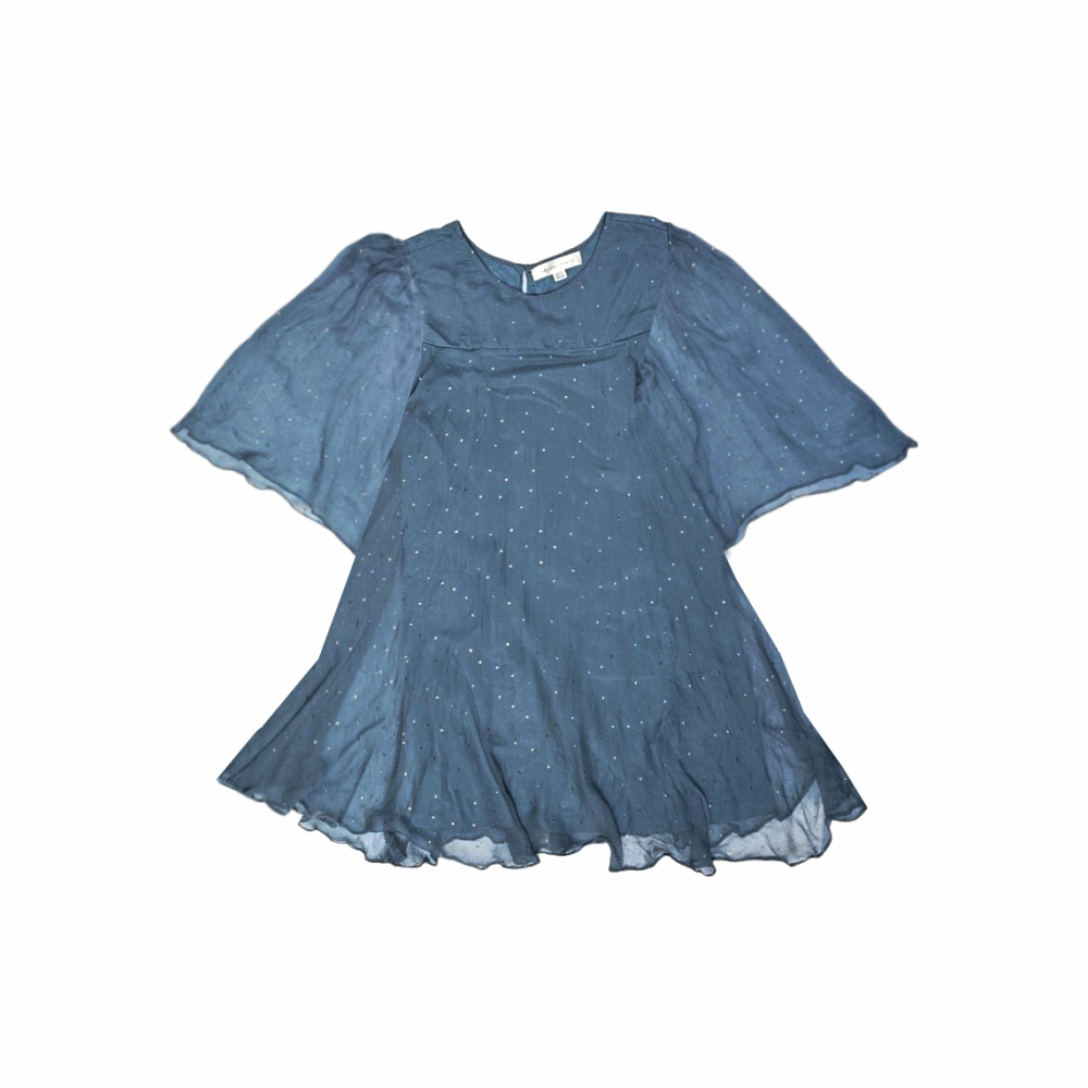 Chiffon Baby Doll Dress with Lamé Dots - Kate Moss x Top Shop