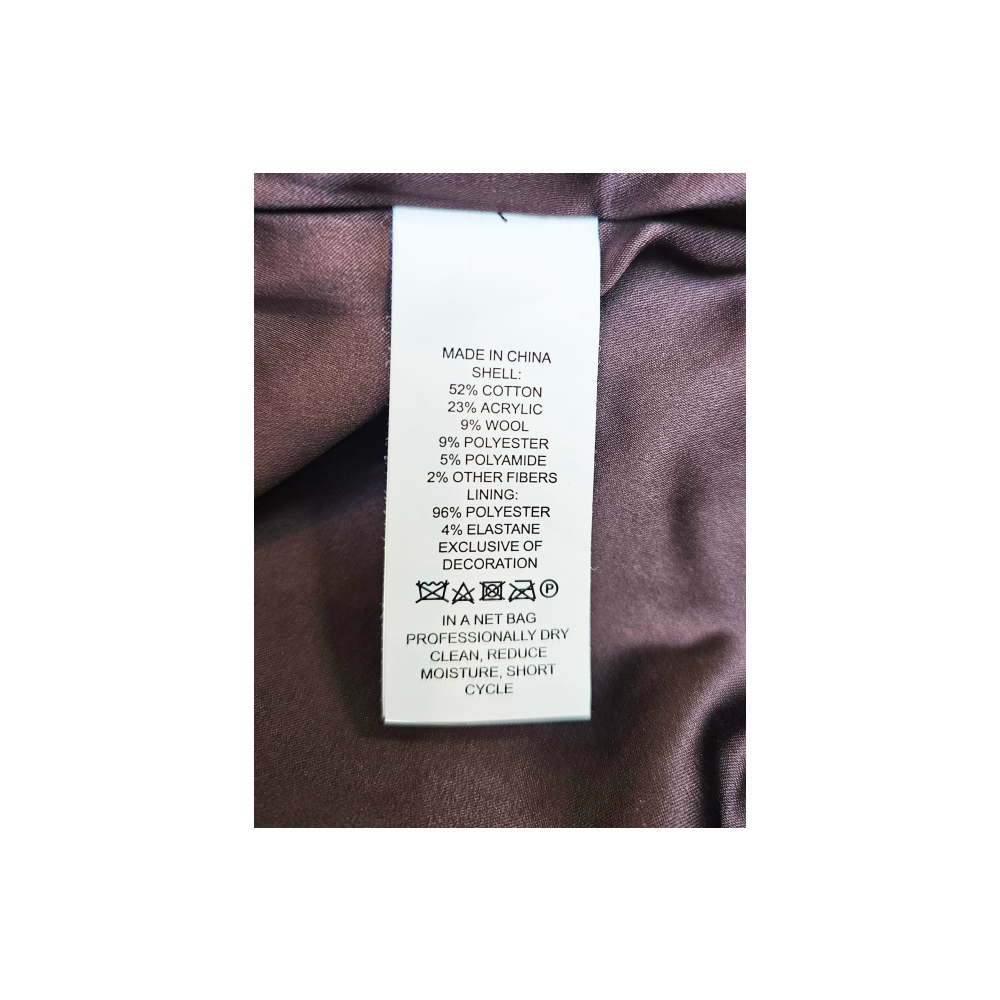 Short Tweed Jacket with Frayed Details - Kate Spade