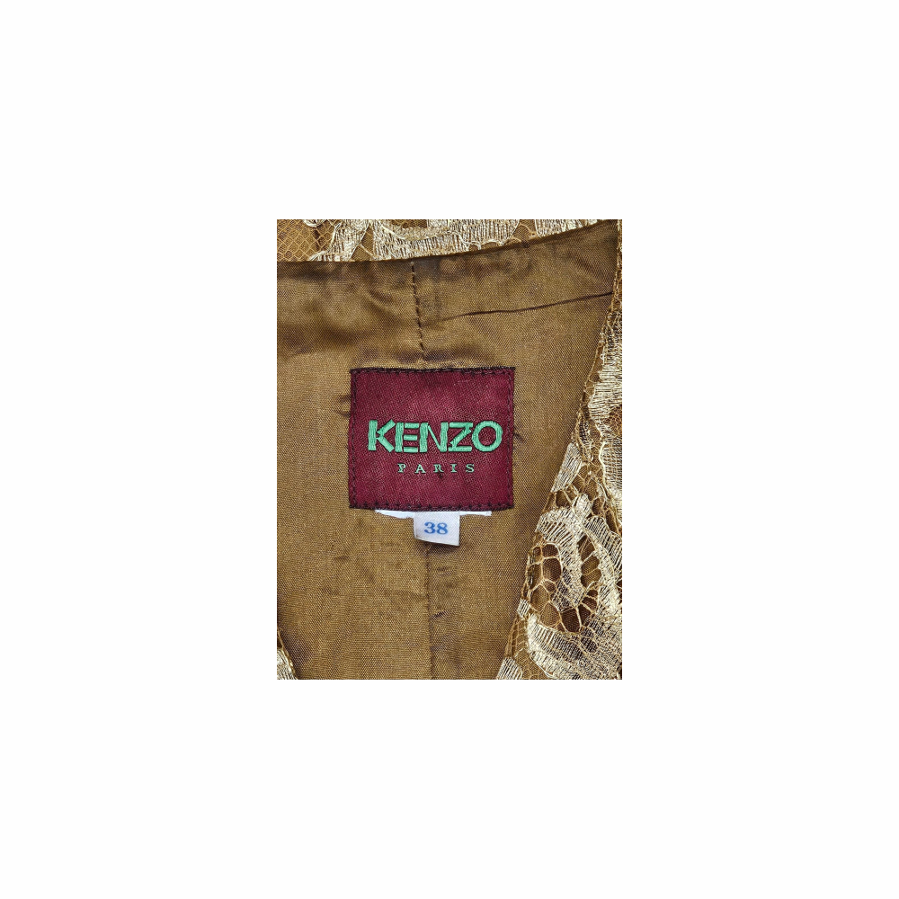 Gold - Plated Lace Jacket - Kenzo