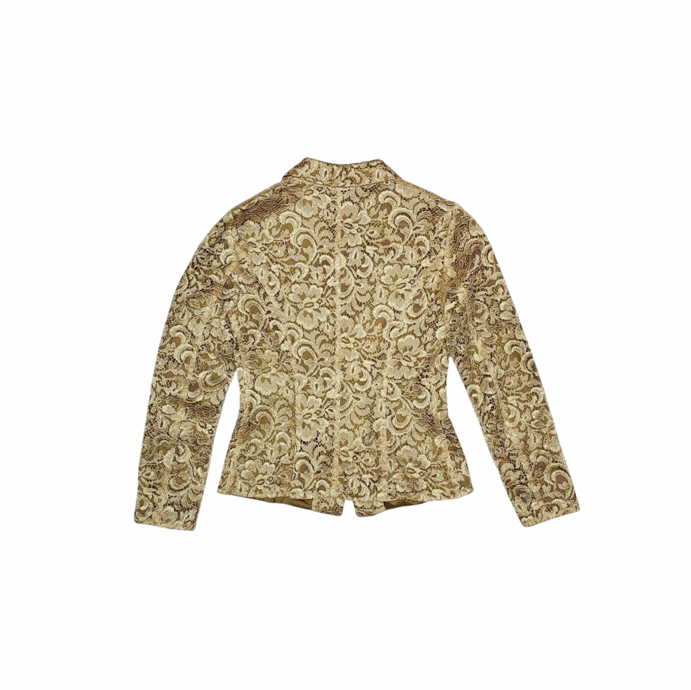 Gold - Plated Lace Jacket - Kenzo