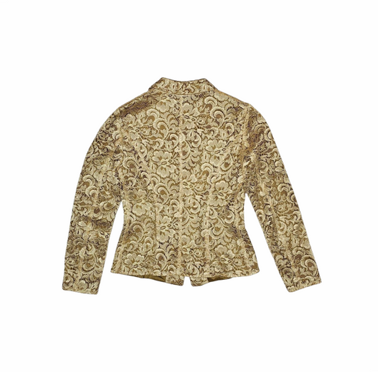 Gold - Plated Lace Jacket - Kenzo