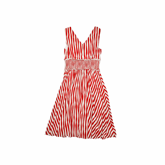 Ambery Poppy Stripe Silk Dress - L.K. Bennett