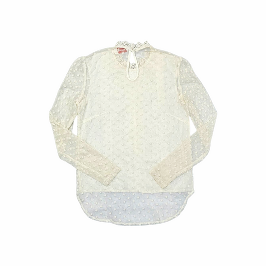 Bohemian Sheer Lace Blouse - Louche