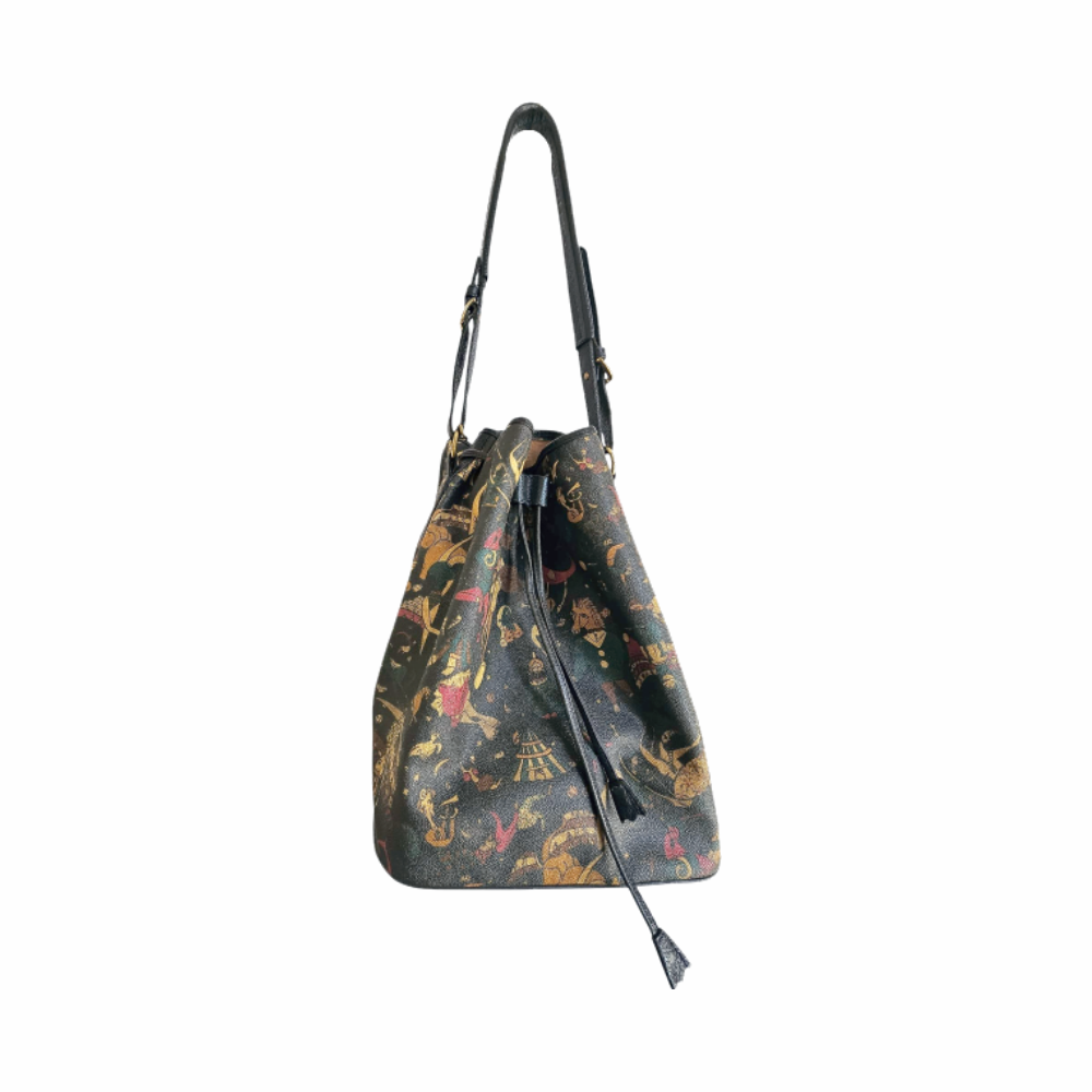 Magic Circus Leather Bucket Bag - Piero Guidi