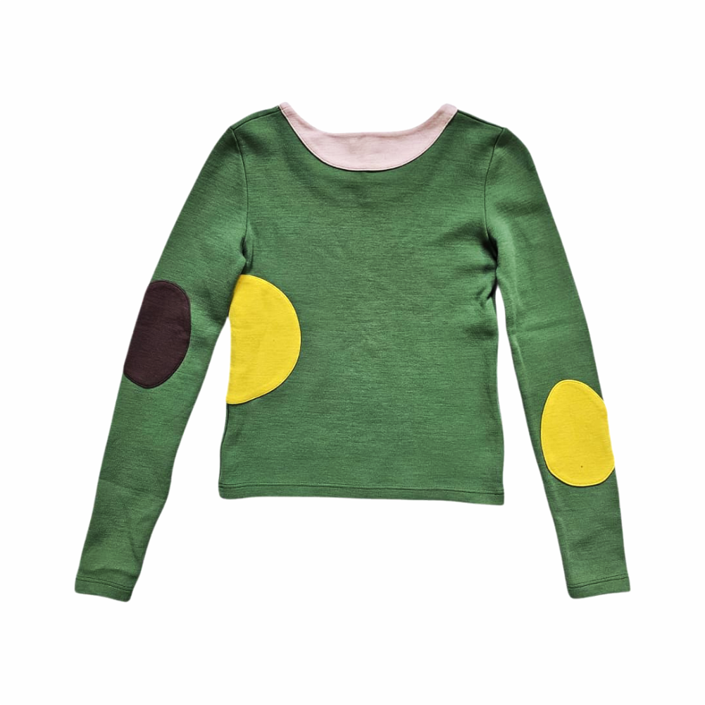 Cotton Jersey Jumper with Dot Patches - Marni
