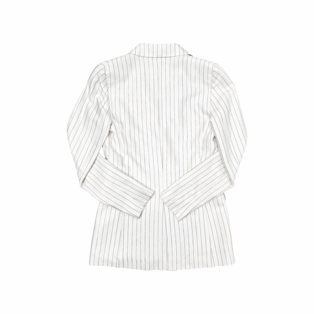 Pinstripe Double Breasted Blazer - Massimo Dutti