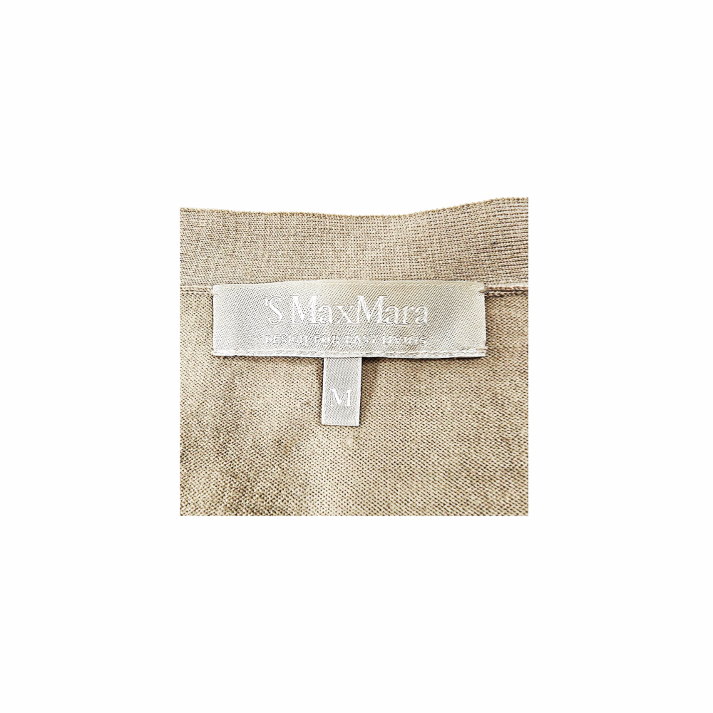 Wool Blend Fine-Knit Cardigan - S´Max Mara