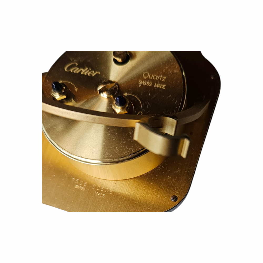 Travel Alarm Clock "Tank" - Cartier - Re:Velvet