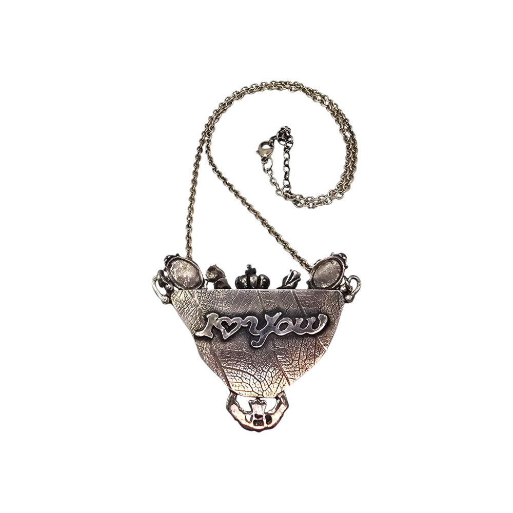 Barocco Style Cherub Pendant & Chain Necklace