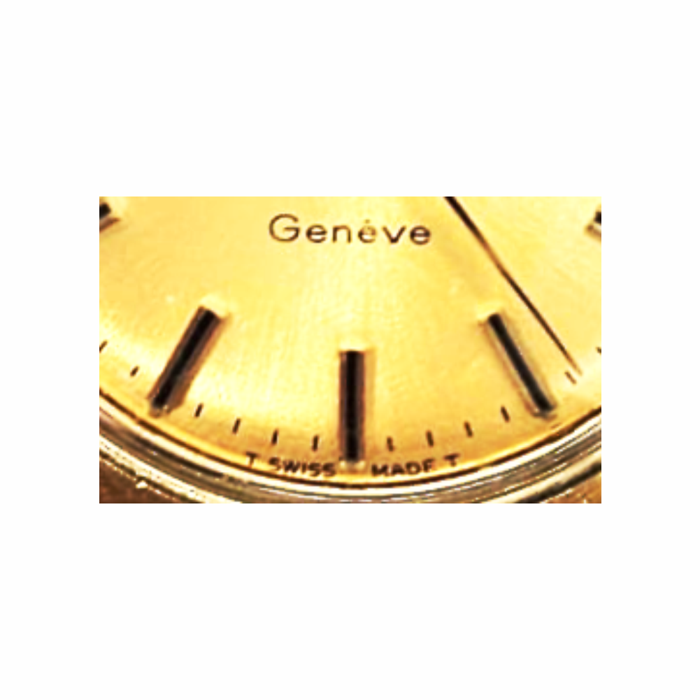 1960-70s Automatic Genève Date 18K Gold Plated Ladies Watch - Omega - Re:Velvet