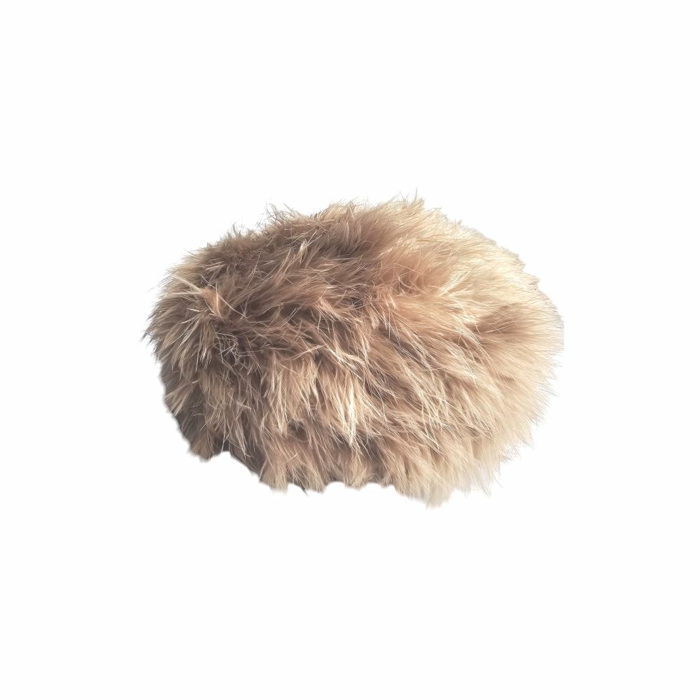 Ostrich Feather Hat 1960s - Re:Velvet
