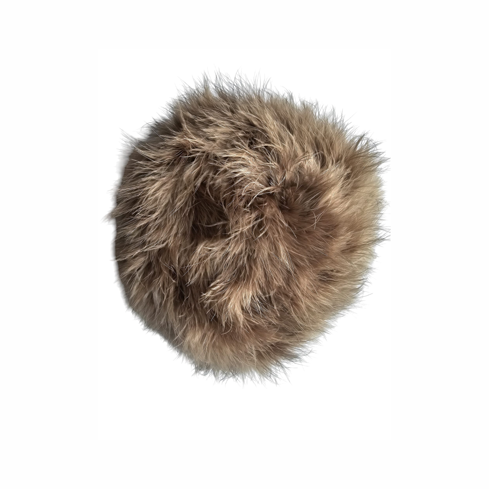 Ostrich Feather Hat 1960s - Re:Velvet