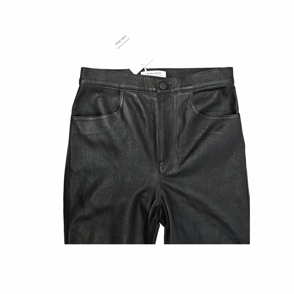 Straight Leg Leather Trousers - & Other Stories - Re:Velvet