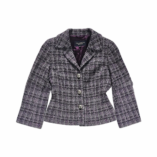 Tailored Wool Tweed Blazer  - Paul Costelloe Dressage