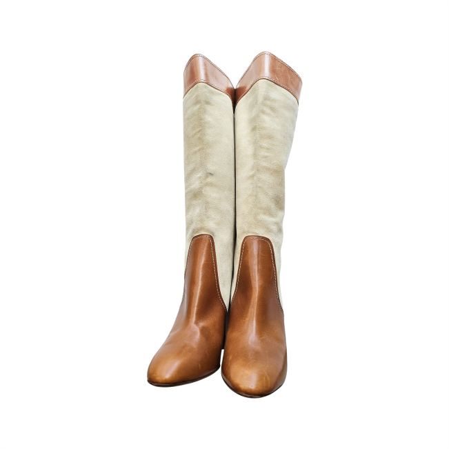 Dual tone knee High Boots - Paul & Joe - Re:Velvet