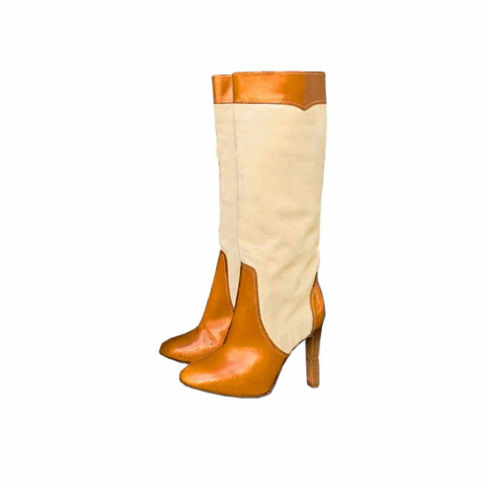 Dual tone knee High Boots - Paul & Joe - Re:Velvet
