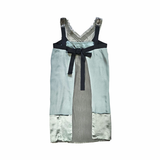 Silk Dress with Embroidered Collar - Philosophy Di Alberta Ferretti