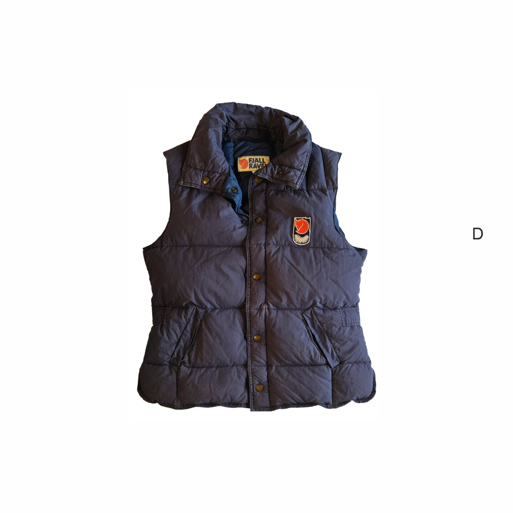 Vintage Sleeveless Puff Jacket - FJÄLL RÄVEN - Re:Velvet