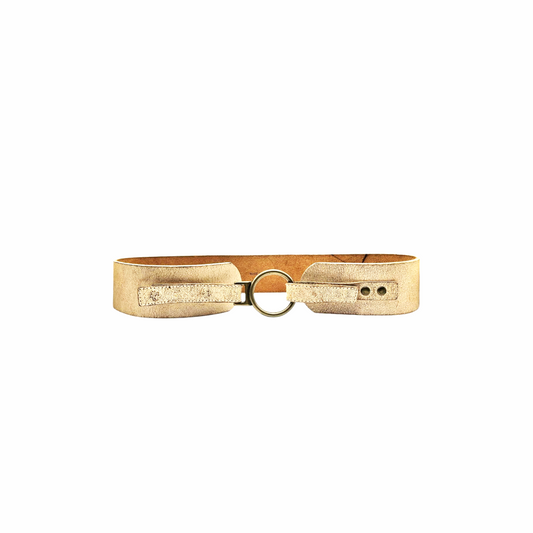 Loop & Snap Buckle Leather Belt - Ralph Lauren