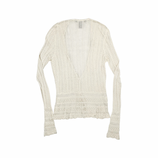 Silk Crochet Knit Cardigan - Ralph Lauren