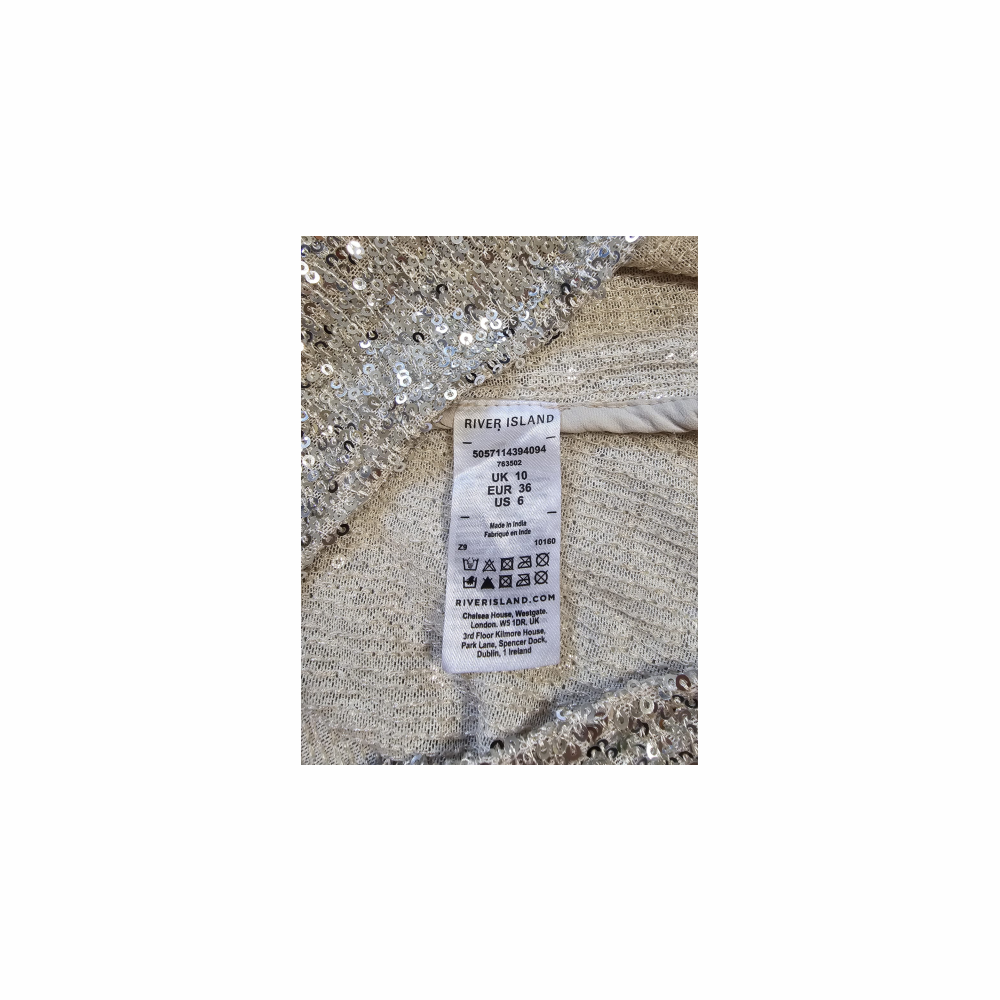 Spaghetti Strap Sequins Camisole - River Island London