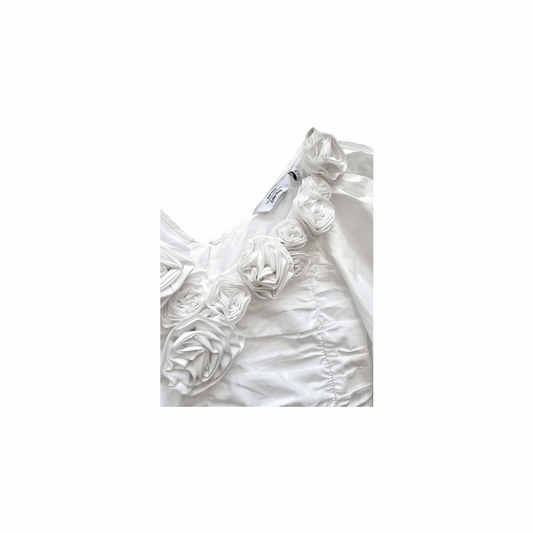 Romantic Roses Ruched Poplin Blouse - & Other Stories Atelier Paris - Re:Velvet