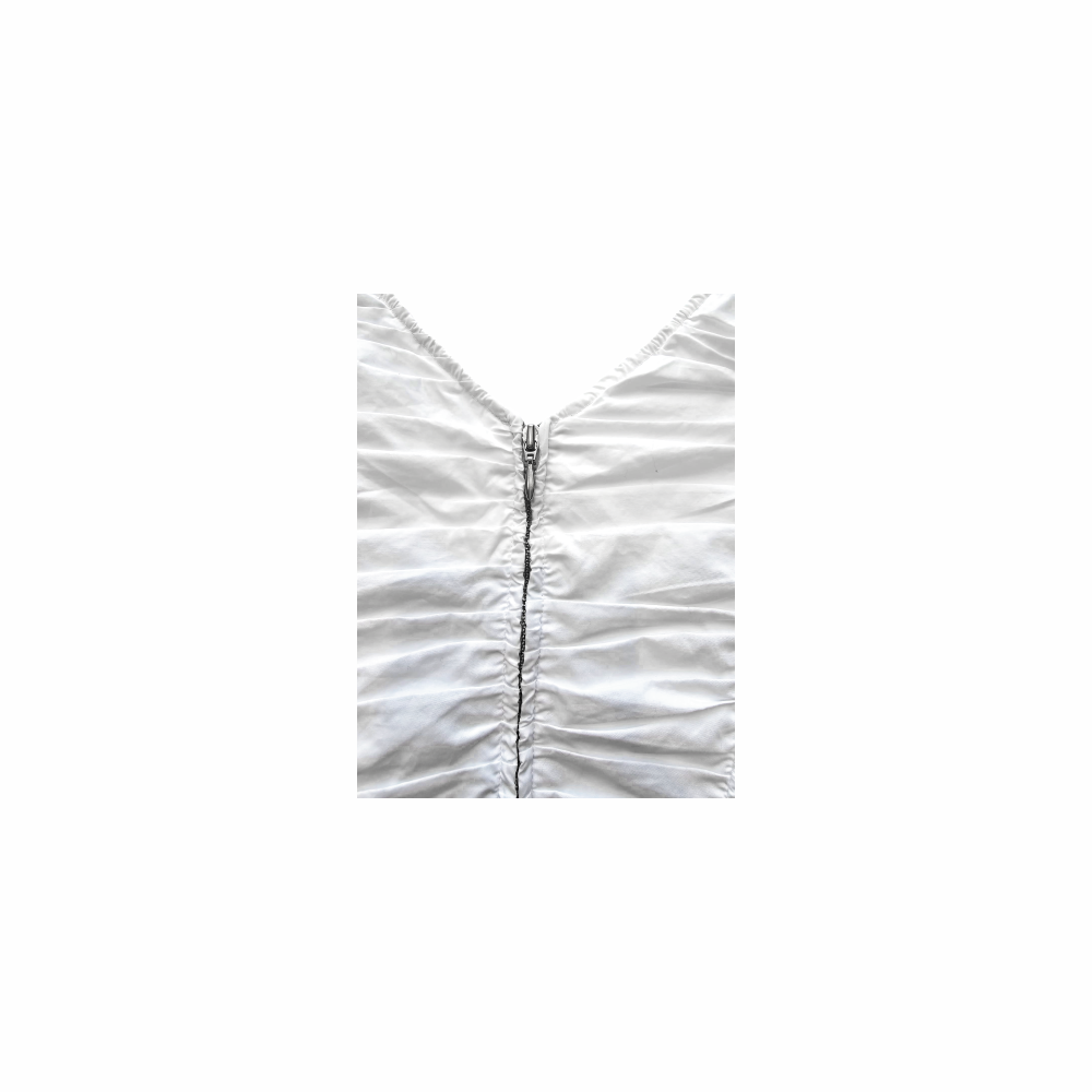Romantic Roses Ruched Poplin Blouse - & Other Stories Atelier Paris - Re:Velvet