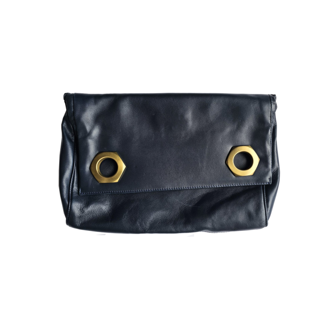 Leather Clutch Bag - Ruiz & Muso - Re:Velvet