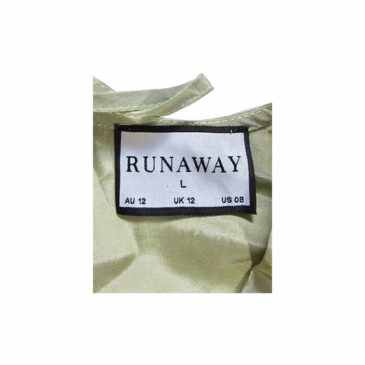Puff Sleeves Cropped Top - Runaway