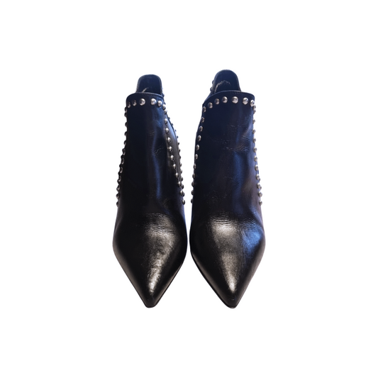 Studded Ankle Boots - Saint Laurent - Re:Velvet