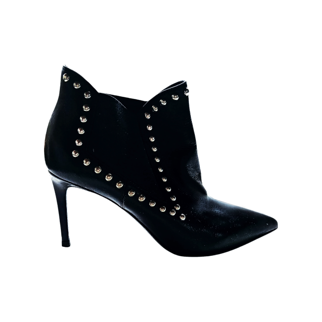 Studded Ankle Boots - Saint Laurent - Re:Velvet