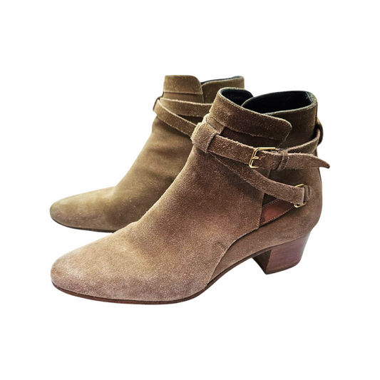 Jodhpur Suede Ankle Boots " Blake" in "New Sigaro" - Saint Laurent by Hedi Slimane