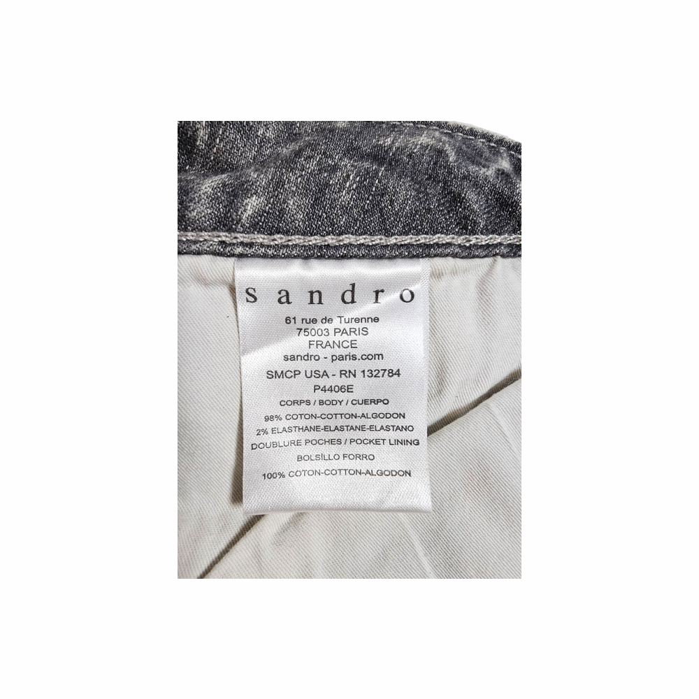 Acid Wash Skinny Jeans - Sandro