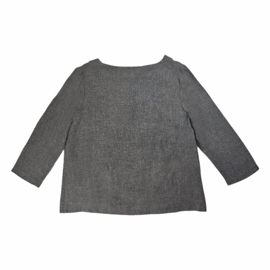 Grey Kimono Collar Jacket  - Sézane