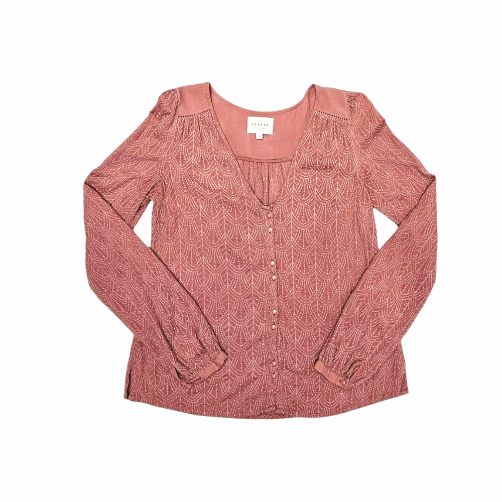 Bohemian Embroidered Blouse - Sézane