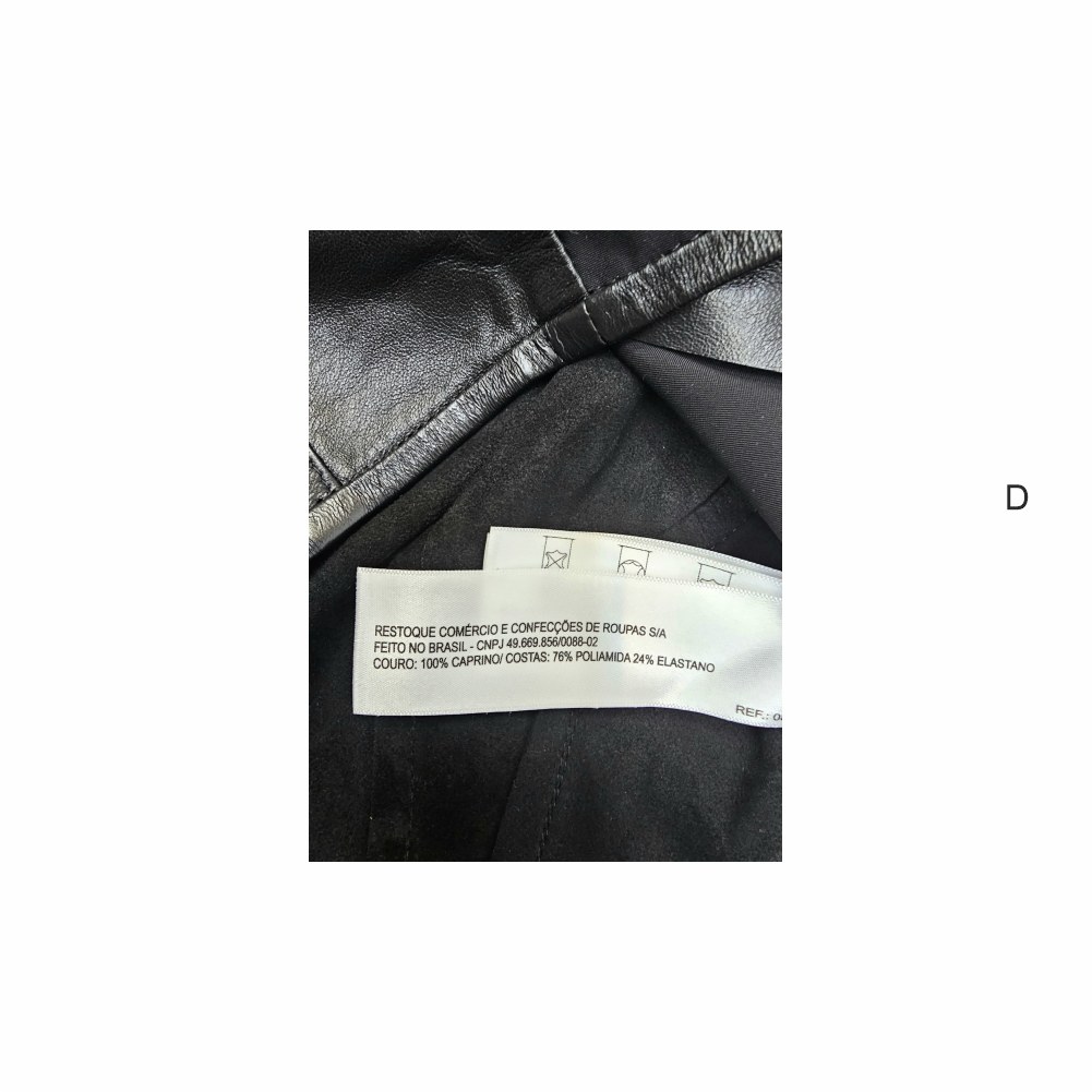 Leather Cropped Tank Top - Bo.Bô Black - Re:Velvet