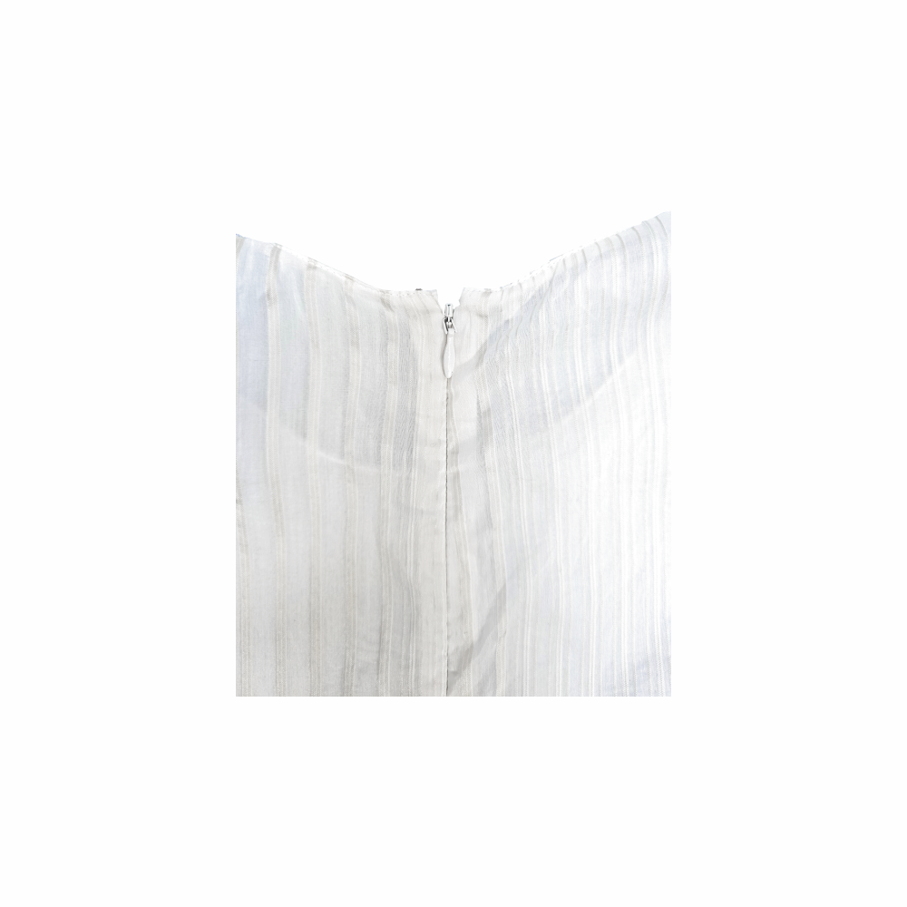 Light Striped and Ruffled Silk Blouse - Stella McCartney