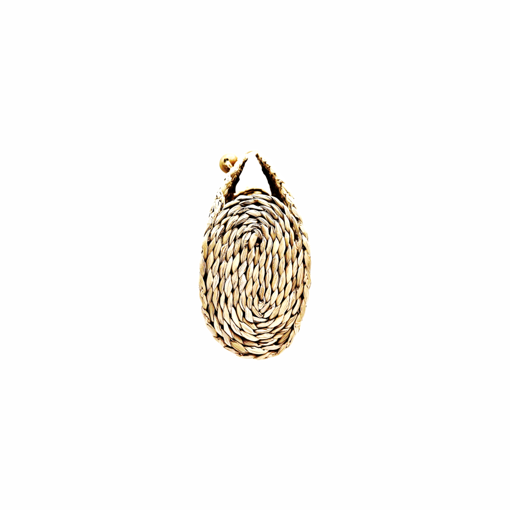 Handmade Natural Wicker Clutch Bag