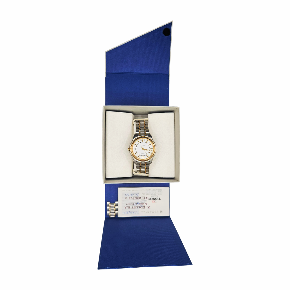 Vintage 1995 PR 50 Quartz Two-Tone Men’s Watch- Tissot